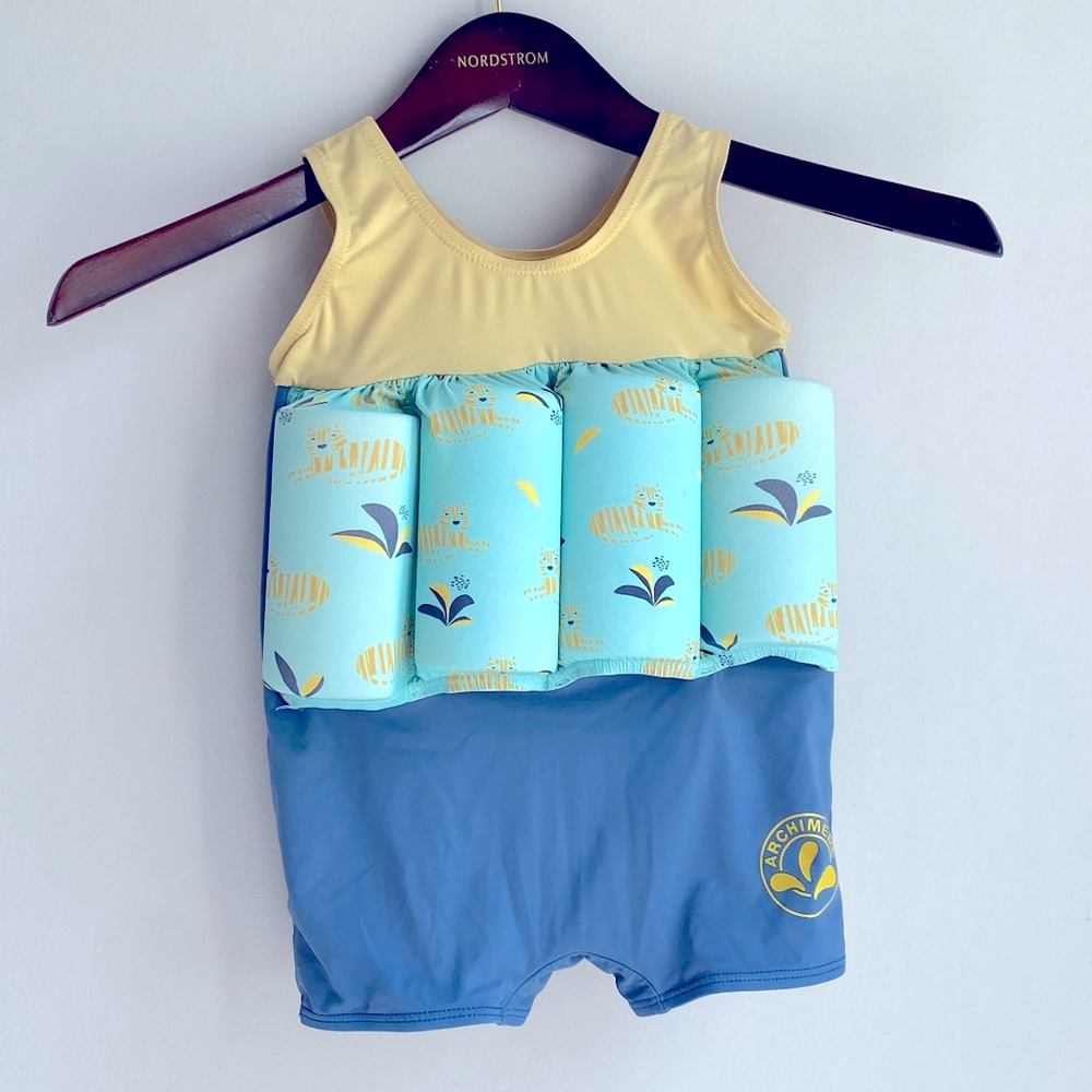 SPF 50++  SUN protective Euro Brand Archimede swim float suit!
